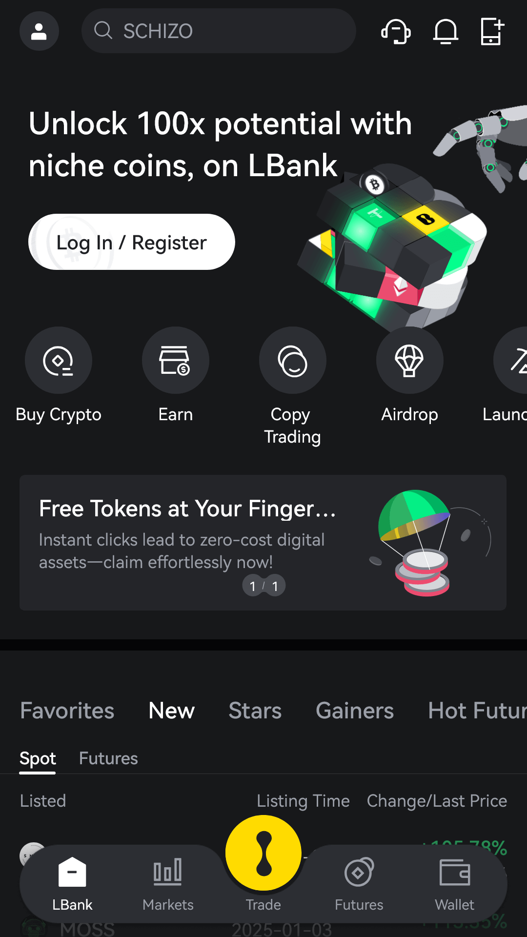 Lbank Login